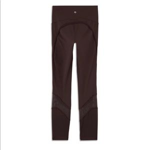 Fresh In Mesh Lululemon Crop Legging